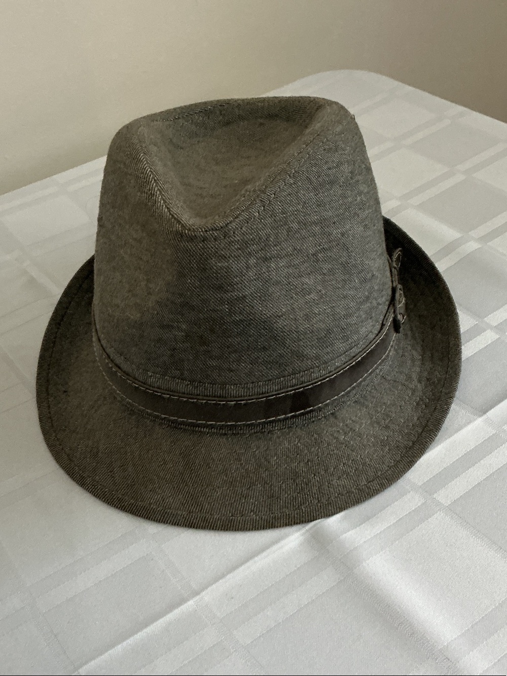 Hat 100% cotton size s/m unisex fedora style